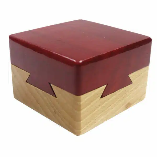 genios puzzle lemn impossible box cutia inteligenta