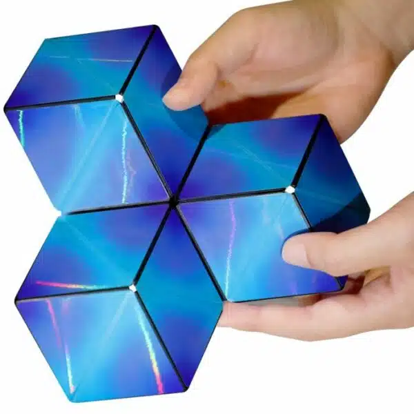 genios joc logica magnetic shashibo cubes 3
