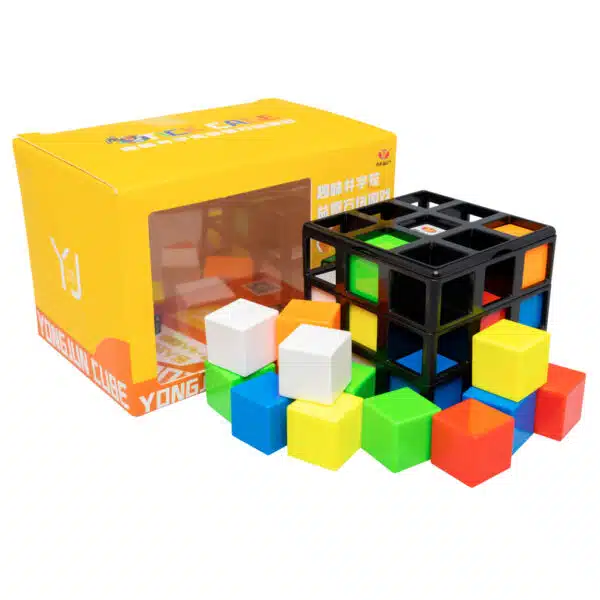 genios joc logica rubik yj tick cage cube cutie 2