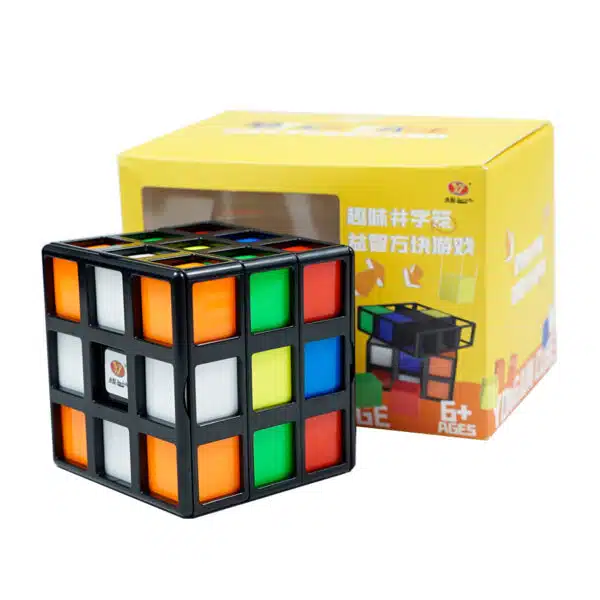 genios joc logica rubik yj tick cage cube cutie